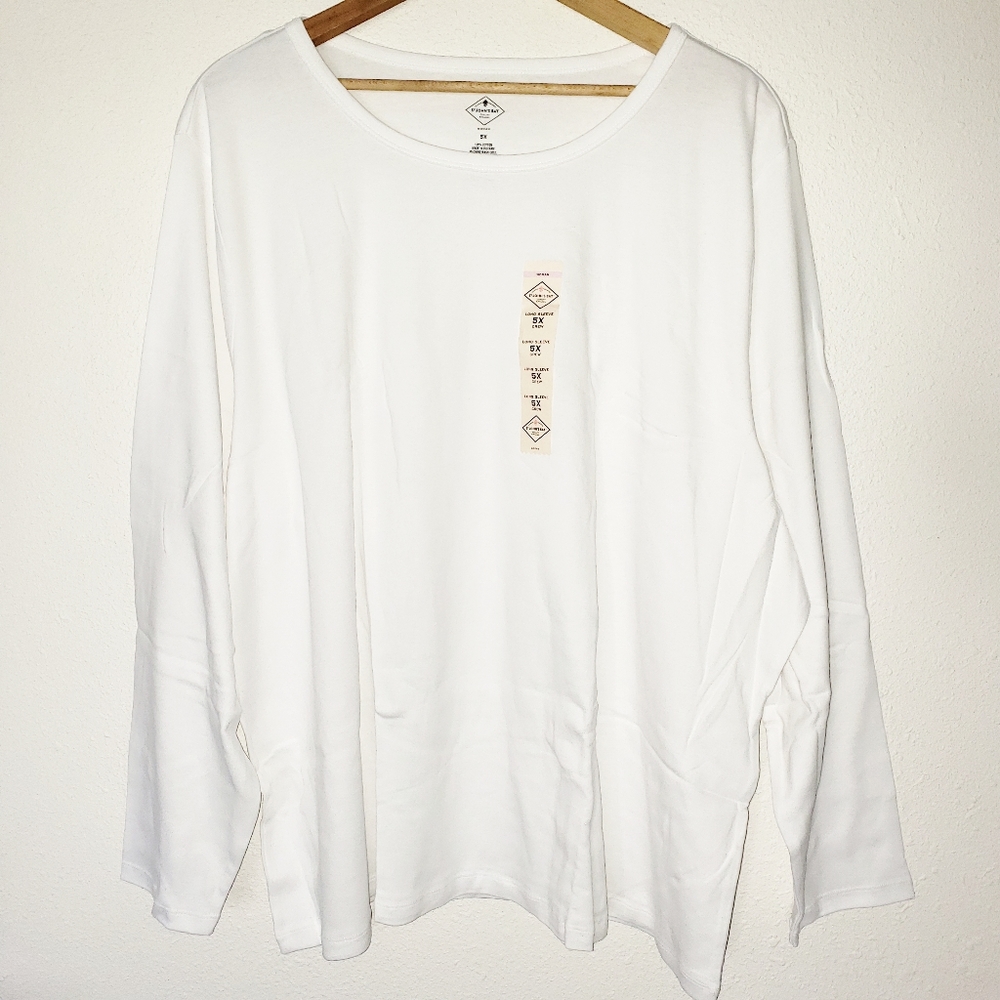 St. John's Bay Long Sleeve T-shirt (5X)